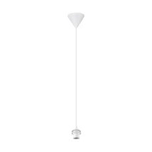 Pendul Trio SALA plastic, alb, E27 - 359190101