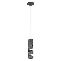 Pendul Trio STREAM, metal, negru, GU10 - Trio-364000132