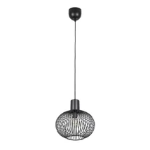 Pendul Trio GILA, metal, negru, E27 - Trio-365790132