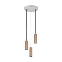 Pendul Trio SOKA metal, maro, GU10 - 367730365