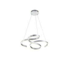 Pendul Trio FRANCIS metal, gri, LED, 3000K, 48W, 5600lm - 371310105