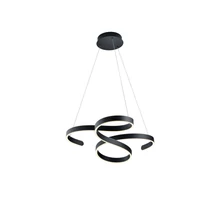 Pendul Trio FRANCIS metal, antracit, LED, 3000K, 48W, 5600lm - 371310142