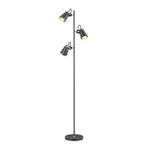 Lampadar Trio EDWARD metal, negru, E14 - 408800332