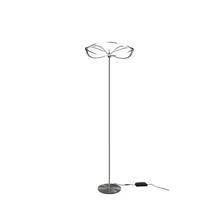 Lampadar Trio CHARIVARI metal, nichel, LED, 3000K, 31W, 4100lm - 421210107