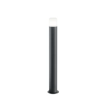 Lampadar exterior Trio HOOSIC metal, plastic, antracit, alb, E27, IP44 - 424060142