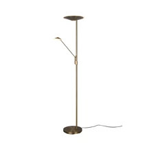 Lampadar Trio BRANTFORD metal, alama, LED, 2700K-3200K-4000K, 1x30W, 3500lm, 1x6.5W, 650lm - 425610204
