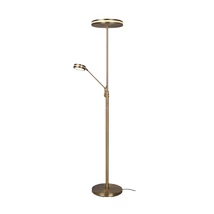 Lampadar Trio FRANKLIN metal, alama, LED, 2700K-3200K-4000K, 1x35W, 4100lm, 1x6.5W, 650lm - 426510204