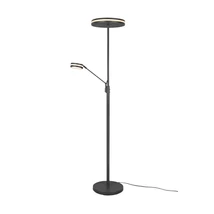 Lampadar Trio FRANKLIN metal, antracit, LED, 2700K-3200K-4000K, 1x35W, 4100lm, 1x6.5W, 650lm - 426510242