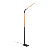 Lampadar Trio NORRIS metal, lemn, negru, maro, LED, 3000K, 11W, 1400lm - 445210132