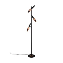 Lampadar Trio IKARIS  metal, negru, LED, 4.5W, 450lm, 2300K-3000K-4000K - Trio-455310332