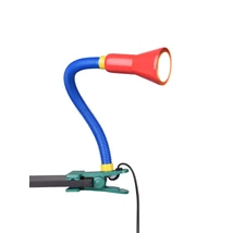 Veioza cu clema Trio FLEXO plastic, multicolor, E14 - 5028010-17