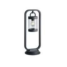 Lampadar exterior Trio SAMBESI metal, sticla, antracit, transparent, E27, IP44 - 504160142