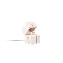 Veioza Trio TREASURE lemn, alb, E14 - 514110101