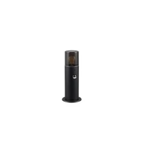 Lampadar exterior cu senzor Trio HOOSIC metal, plastic, negru, fumuriu, E27, IP44 - 522260132