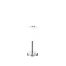 Veioza Trio EMERALD metal, sticla, nichel, alb, LED, 3000K, 4.5W, 450lm - 525490107