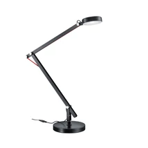 Veioza Trio AMSTERDAM metal, negru, LED, 3000K, 5W, 500lm - 527920102