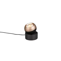 Veioza Trio ORBIT  metal, negru, cafenea, LED, 5W, 500lm, 2300K-3000K-4000K - Trio-544410132