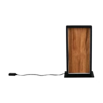 Veioza Trio KALEA metal, lemn, acril, negru, maro, LED, 10.5W, 3000K, 1150Lm - 555510130