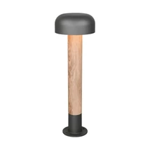 Lampadar exterior Trio FRASER metal, lemn, antracit, E27, IP54 - Trio-562560135