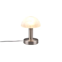 Veioza Trio FYNN II metal, sticla, nichel, alb, E14 - 599100107