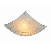 Plafoniera Trio SPIRELLI metal, sticla, alb, E27 - 604400201