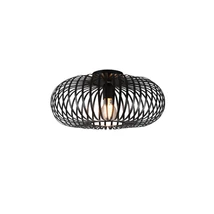 Plafoniera Trio JOHANN metal, negru, E27 - 606900132