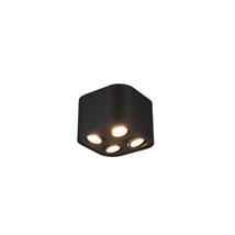 Plafoniera Trio COOKIE metal, negru, GU10 - 612900432