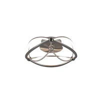 Plafoniera Trio CHARIVARI metal, nichel, LED, 3000K, 20W, 2500lm - 621210107