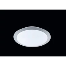 Plafoniera Trio GONZALO metal, plastic, gri, alb, LED, 3000K, 9W, 900lm - 626510987