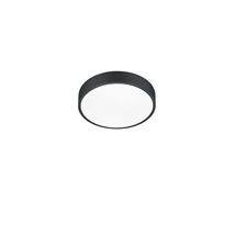 Plafoniera Trio WACO metal, plastic, negru, alb, LED, 2300K-3000K-4000K, 28W, 3200lm - 627413032