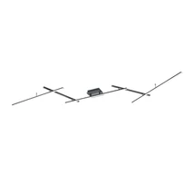 Plafoniera Trio ARVIN metal, negru, RGB-LED, 2700K-6500K, 22W, 2600lm - 628410532