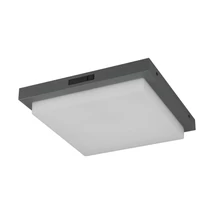Plafoniera exterioara cu senzor Trio BERMEJO metal, plastic, antracit, alb, LED, 14W, 2300-3000-4000K, 1450Lm, IP54 - 630369242