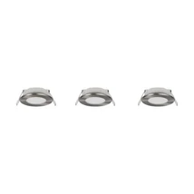 Spot incastrabil Trio HIMAL metal, plastic, nichel, LED, 3x 3.5W, 2700-4000K, 3x 450Lm, IP65 - 635110307