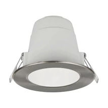 Spot incastrabil Trio VIRUNGA metal, plastic, nichel, LED, 6W, 2300-3000-4000K, 900Lm,IP44 - 635410107