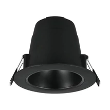 Spot incastrabil Trio VIRUNGA metal, plastic, negru, LED, 6W, 2300-3000-4000K, 900Lm,IP44 - 635410132