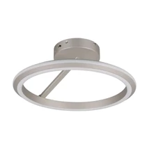 Plafoniera Trio AMADOR metal, plastic, nichel, alb, LED, 34W, 2300-3000-4000K, 4000Lm - 635510107
