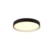 Plafoniera Trio DOHA metal, plastic, negru, alb, LED, 2300K-3000K-4000K, 29W, 3260lm - 641310232