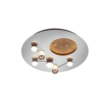 Plafoniera Trio ZODIAC metal, gri, LED, 2300K-3000K-4000K, 42W, 5100lm - 644810107