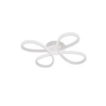 Plafoniera Trio FLY metal, plastic, alb, LED, 4000K, 22W, 2600lm - 645610131