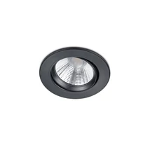 Spot incastrabil Trio PAMIR metal, negru, LED, 3000K, 5.5W, 345lm, IP23 - 650510132