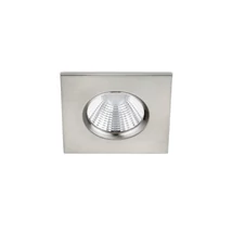 Spot incastrabil pentru baie Trio ZAGROS metal, nichel, LED, 3000K, 5.5W, 345lm, IP65 - 650610107
