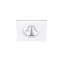 Spot incastrabil pentru baie Trio ZAGROS metal, alb, LED, 3000K, 5.5W, 345lm, IP65 - 650610131