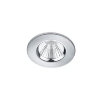 Spot incastrabil pentru baie Trio ZAGROS metal, crom, LED, 3000K, 5.5W, 345lm, IP65 - 650710106