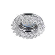 Spot incastrabil Trio DOLOMITE metal, cristal, crom, transparent, GU10 - 651700152