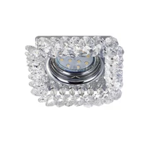 Spot incastrabil Trio DOLOMITE metal, cristal, crom, transparent, GU10 - 651800152