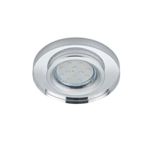 Spot incastrabil Trio PIRIN metal, sticla, crom, transparent, GU10 - 652100152