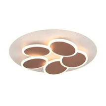 Plafoniera Trio MANDALA, metal, gri, LED, 35W, 4200lm, 2700K-6500K - Trio-653210676