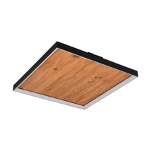 Plafoniera Trio KALEA metal, lemn, negru, maro, LED, 41W, 3000K, 4800Lm - 655510130