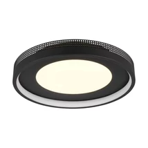 Plafoniera Trio SOLEA metal, plastic, negru, maro, alb, LED, 36W, 3000K, 4700Lm - 656610132