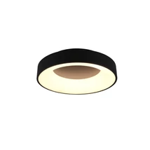 Plafoniera Trio GIRONA metal, plastic, negru, alb, LED, 3000K, 27W, 3100lm - 671210132